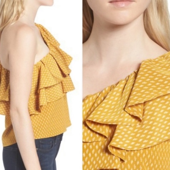 MISA Los Angeles Klea One-Shoulder Top - Picture 9 of 11